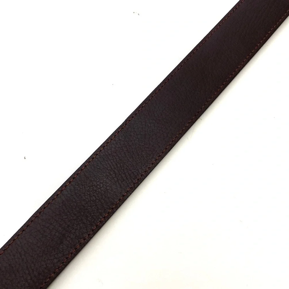 Nike Core Reversible Black/Brown Wax-Coated Leather Golf Belt